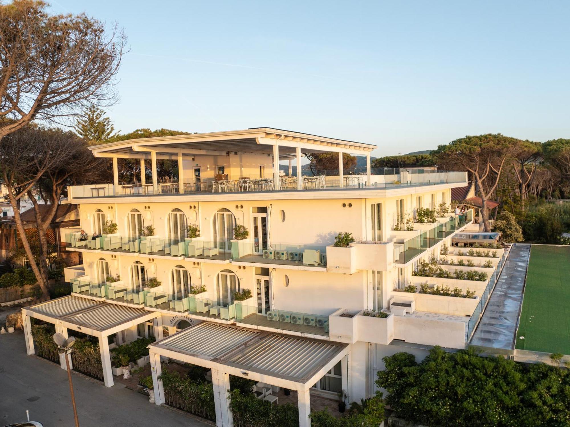 Hotel Artemide Mare เพสตุม ภายนอก รูปภาพ